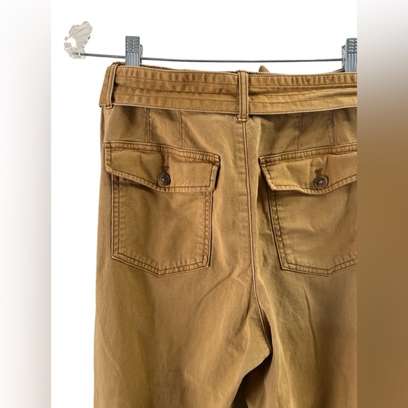 Gap tan high rise wide leg jeans - Picture 4 of 5